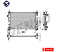 RADIATOR ENGINE COOLING DRM01006 FOR ALFA ROMEO 55280444 940C5.000/C1.000 1.6L