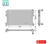 RADIATOR ENGINE COOLING DRM02018 FOR VW AUDI A3/Sportback/S3/Limousine 2.0L 4cyl