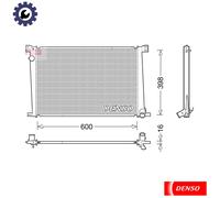 DENSO DRM05007 Engine radiator