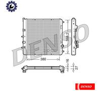 DENSO DRM07003 Engine radiator
