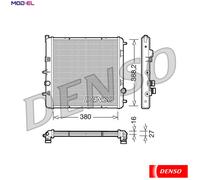 DENSO DRM07003 Engine radiator
