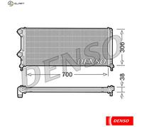 RADIATOR ENGINE COOLING DRM09060 FOR FIAT DOBLO/MPV/MONOCAB/Box/Body/MPV 1.2L