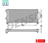 RADIATOR ENGINE COOLING DRM09060 FOR FIAT DOBLO/MPV/MONOCAB/Box/Body/MPV 1.2L