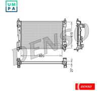 DENSO DRM09110 Engine radiator