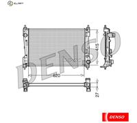 DENSO DRM09110 Engine radiator