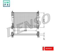 DENSO DRM09111 Engine radiator