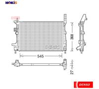 New Radiator, engine cooling for FORD:KUGA II,C-MAX II,ESCAPE II,FOCUS III