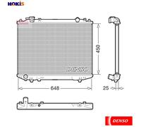 DENSO DRM10117 Engine radiator