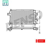 DENSO DRM20102 Engine radiator