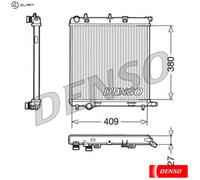 DENSO DRM21026 Engine radiator