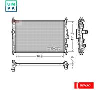 DENSO DRM21103 Engine radiator