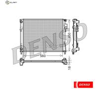 DENSO DRM23095 Engine radiator