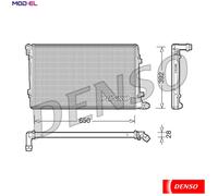 RADIATOR ENGINE COOLING DRM32019 FOR VW BORA/JETTA GOLF/PLUS CADDY/III/MPV/Box