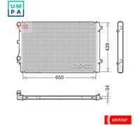 DENSO DRM32041 Engine radiator