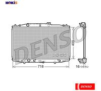 RADIATOR ENGINE COOLING DRM40024 FOR HONDA ACCORD/VII/Tourer/EURO 2.4L 4cyl