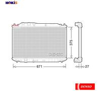 Denso DRM40029 Engine Cooling Radiator