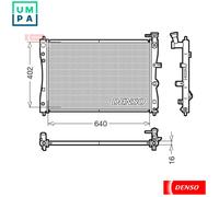 RADIATOR ENGINE COOLING DRM45005 FOR MITSUBISHI MIRAGE/VI COLT/Convertible/CZC