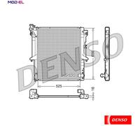 Denso DRM45017 Engine Cooling Radiator