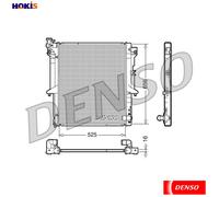 RADIATOR ENGINE COOLING DRM45017 FOR MITSUBISHI TRITON/L200/Pickup STRADA 2.5L