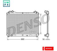 RADIATOR ENGINE COOLING DRM47016 FOR SUZUKI GRAND/VITARA/XL-7/II/NOMADE/ESCUDO