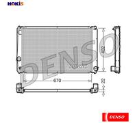 RADIATOR ENGINE COOLING DRM50053 FOR TOYOTA RAV/4/IV/SUV/III/VANGUARD 2.0L 4cyl