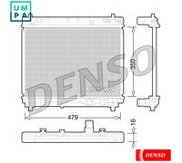 RADIATOR ENGINE COOLING DRM50059 FOR TOYOTA 1ND-TV 1.4L 4cyl URBAN CRUISER