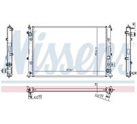 RADIATOR ENGINE COOLING FITS: HONDA CIVIC X HATCHBACK 1.5 VTEC /1.0 VTEC /1.0
