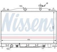 RADIATOR ENGINE COOLING FITS: HYUNDAI EXCEL II 1.6.HYUNDAI ACCENT GYRO II 1.6