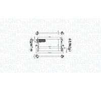 RADIATOR ENGINE COOLING 350213216700 FOR PEUGEOT BOXER/Bus/Van CITROËN 2.2L 4cyl