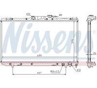 RADIATOR ENGINE COOLING FITS: TOYOTA CARINA E VI SALOON 2.0 D /2.0 TD .TOYOTA