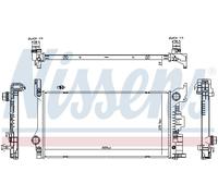 RADIATOR ENGINE COOLING FITS: VOLVO V90 II ESTATE T5/T8 PLUG-IN-HYBRID AWD/D3