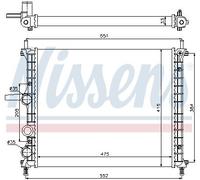 NISSENS 617848 Engine radiator