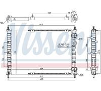 NISSENS 61879A Engine radiator