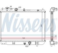 Nissens Radiator 62431A – Engine Cooling for Mazda Premacy, 323 F VI, Etude VI, 323 S VI