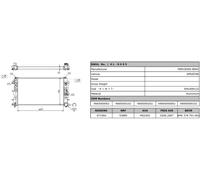 MAXGEAR AC280232 Engine radiator