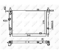 Radiator, engine cooling for OPEL VAUXHALL:ASTRA F,OPTIMA F,ASTRA F Estate