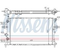 Radiator, engine cooling for OPEL VAUXHALL:ZAFIRA A,ZAFIRA A MPV,ASTRA G Coupe