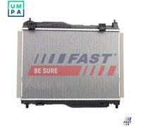 RADIATOR ENGINE COOLING FT55033 FOR FORD TRANSIT/COURIER/B460/Box/Body/MPV 1.0L