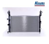 Radiator, engine cooling NISSENS 63096 For OPEL