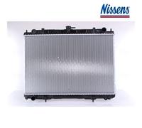 Radiator, engine cooling NISSENS 68703A For NISSAN