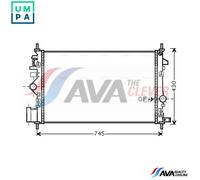 PRASCO OLA2474 Engine radiator