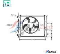 Radiator SAA2013 AVA 6Q0121201BT 6Q0121201HA 6Q0121253 6Q0121253BT 6Q0121253H
