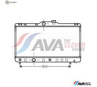 AVA Coolant Radiator TOA2147 for Toyota Corolla (1992) Corolla 1.8 GTI
