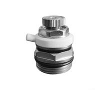 Radiator Exhaust Valve with Dual Automatic and Manual Air Venting Modes, Pressure Compatible Check Valve, Suitable for Various Heating Applications (3/4 inch)