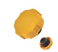 Radiator Expansion Water Tank Cap Car Header Tank Radiator Cap Compatible With Opel Vauxhall Corsa D Astra H Vectra C Zafira B Signum Saab 9-3 1304677 9202799 (Yellow)