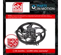Radiator Fan 1001539 Febi Cooling 1250F8 Genuine Top Quality Guaranteed New