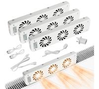 Radiator Fan 3.0 Single Set, Radiator 1-Piece Magnetic Cooling Fan, a Smart Radiator Booster for Heaters, Saves Energy and Heating Costs