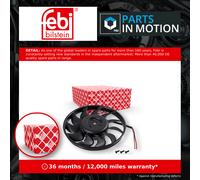 Radiator Fan 30741 Febi Cooling 4F0959455A Genuine Top Quality Guaranteed New
