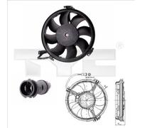 Radiator fan 802-0004 TYC for AUDI VW