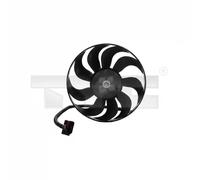 Radiator fan 837-0001 TYC for AUDI SKODA VW SEAT